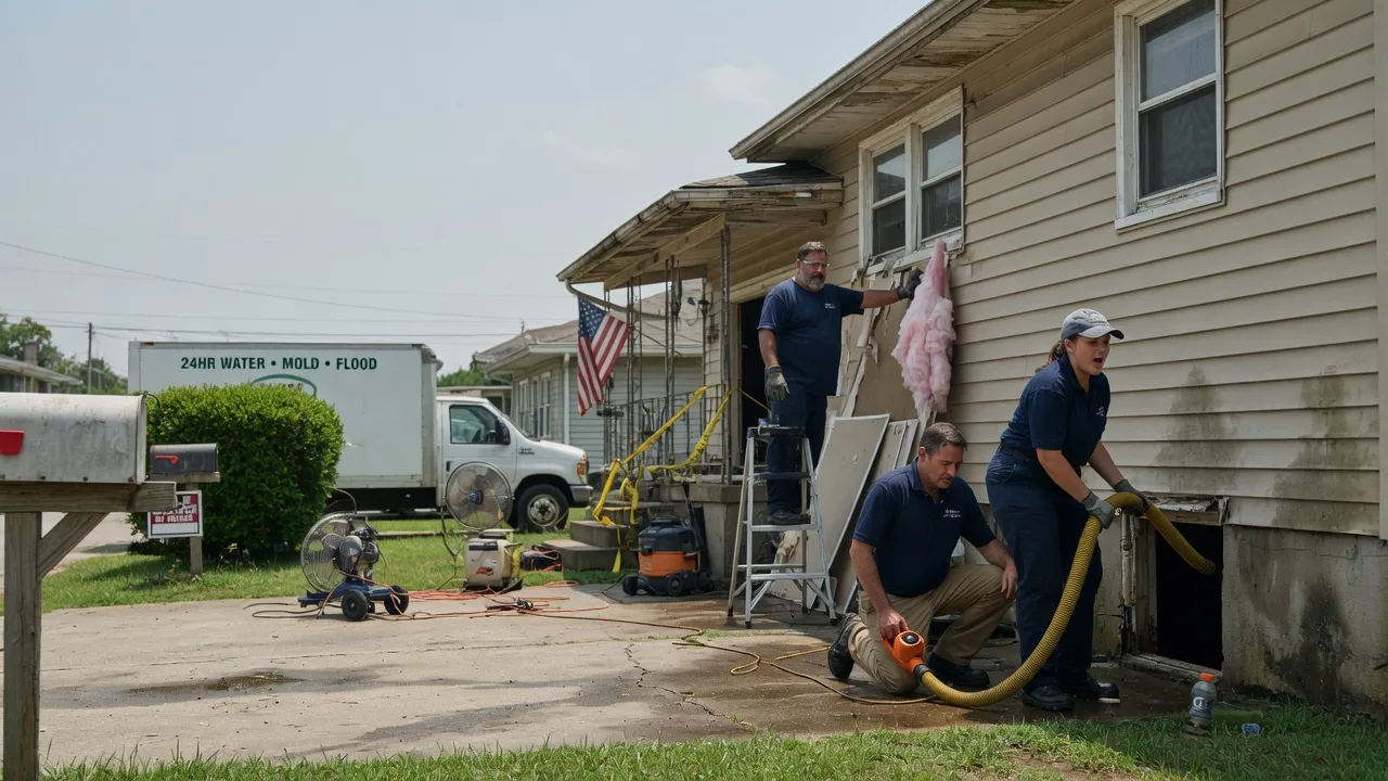 Water Damage Repair in Colbert, OK near me